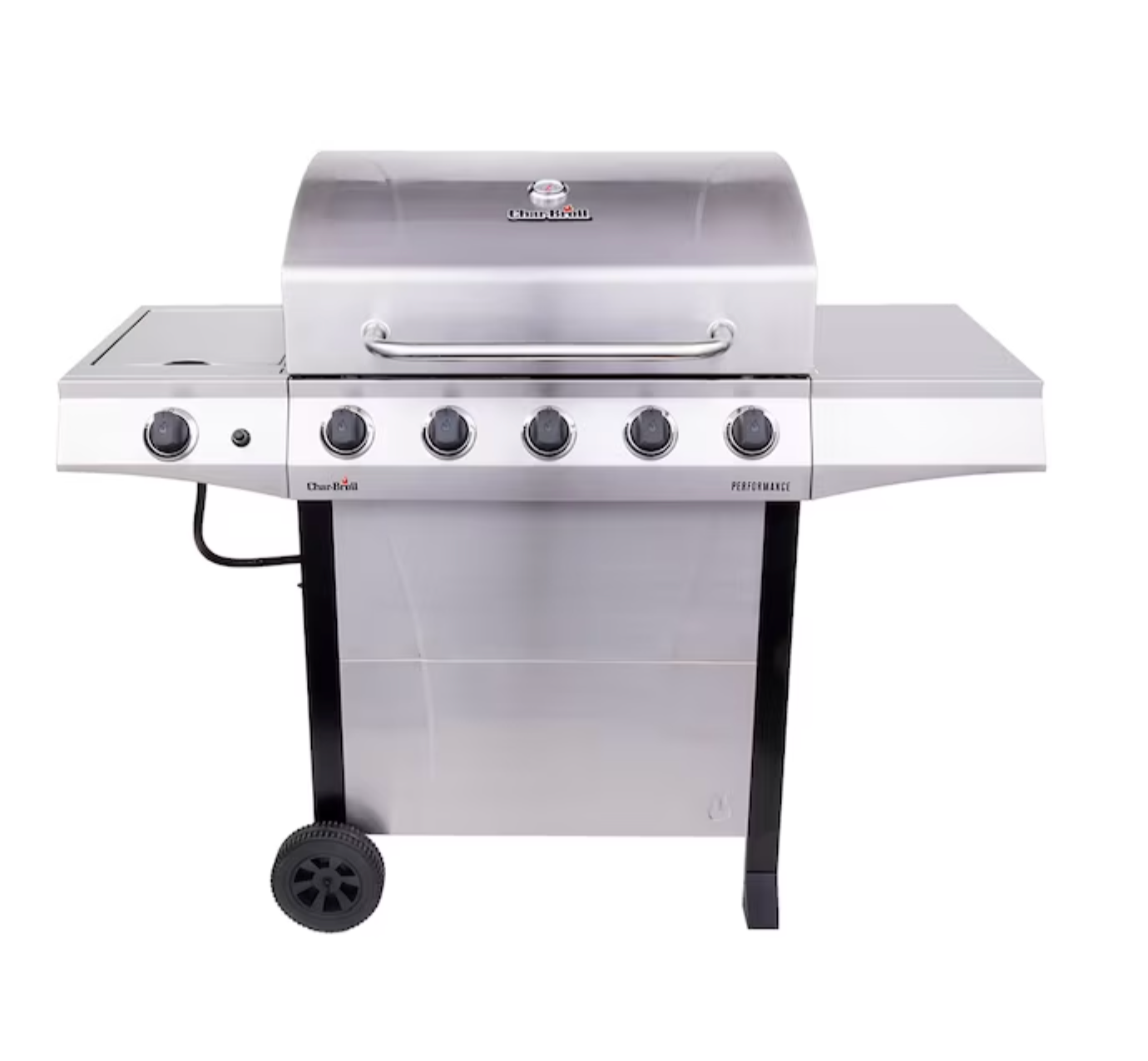 Char-Broil Performance Series Silver 5-Burner Liquid Propane Gas Grill